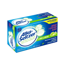 Alka Seltzer Lima Limón