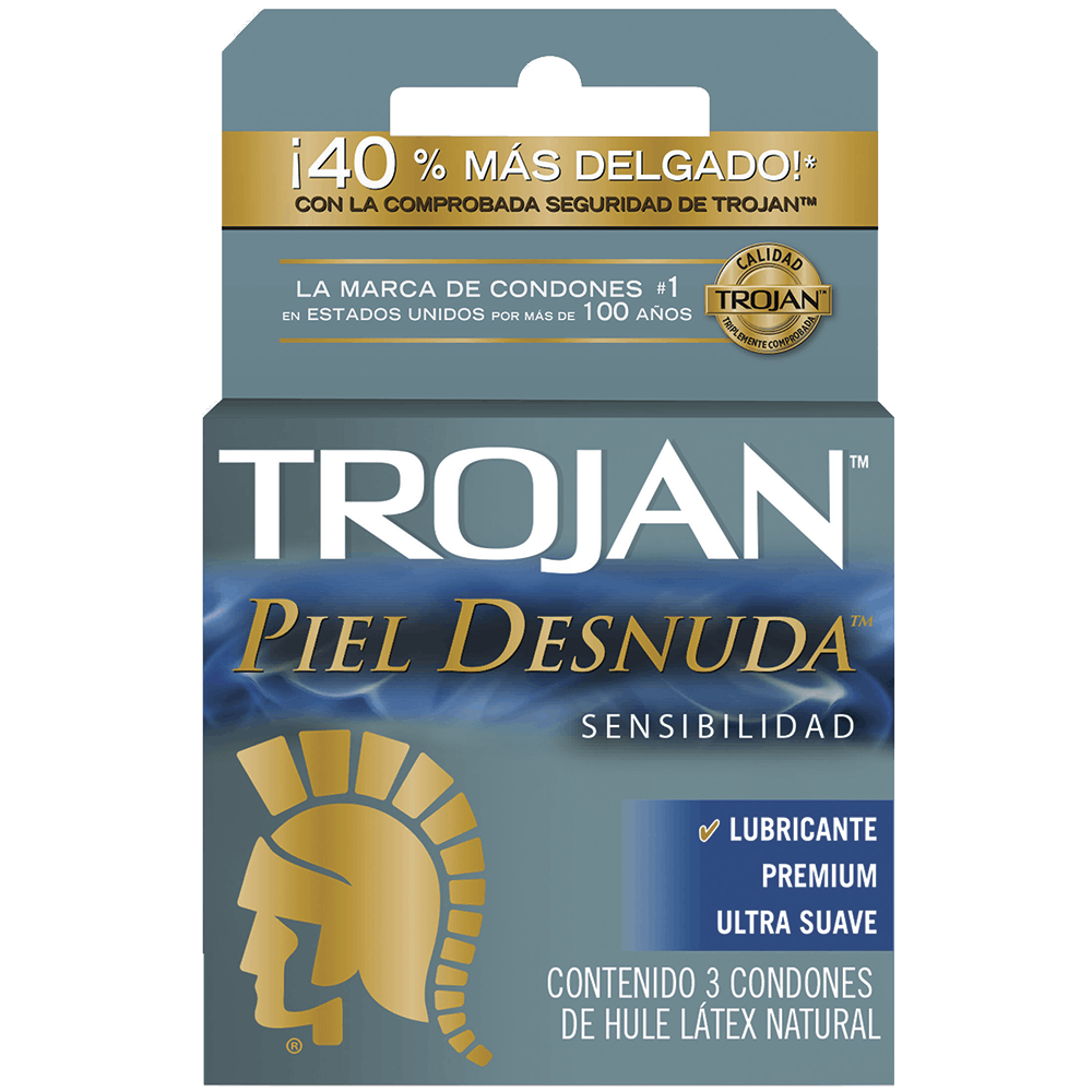 Condones Trojan Piel Desnuda